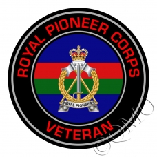 Royal Pioneer Corps Veterans Sticker